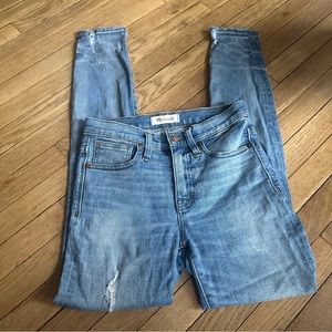 Madewell high-rise skinny jeans size 24